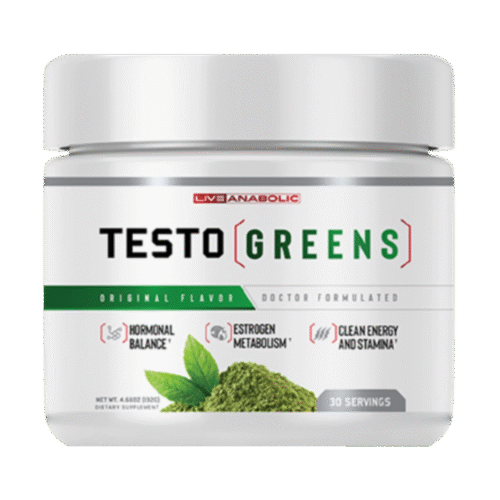 TestoGreens – Men’s Hormonal Support Formula