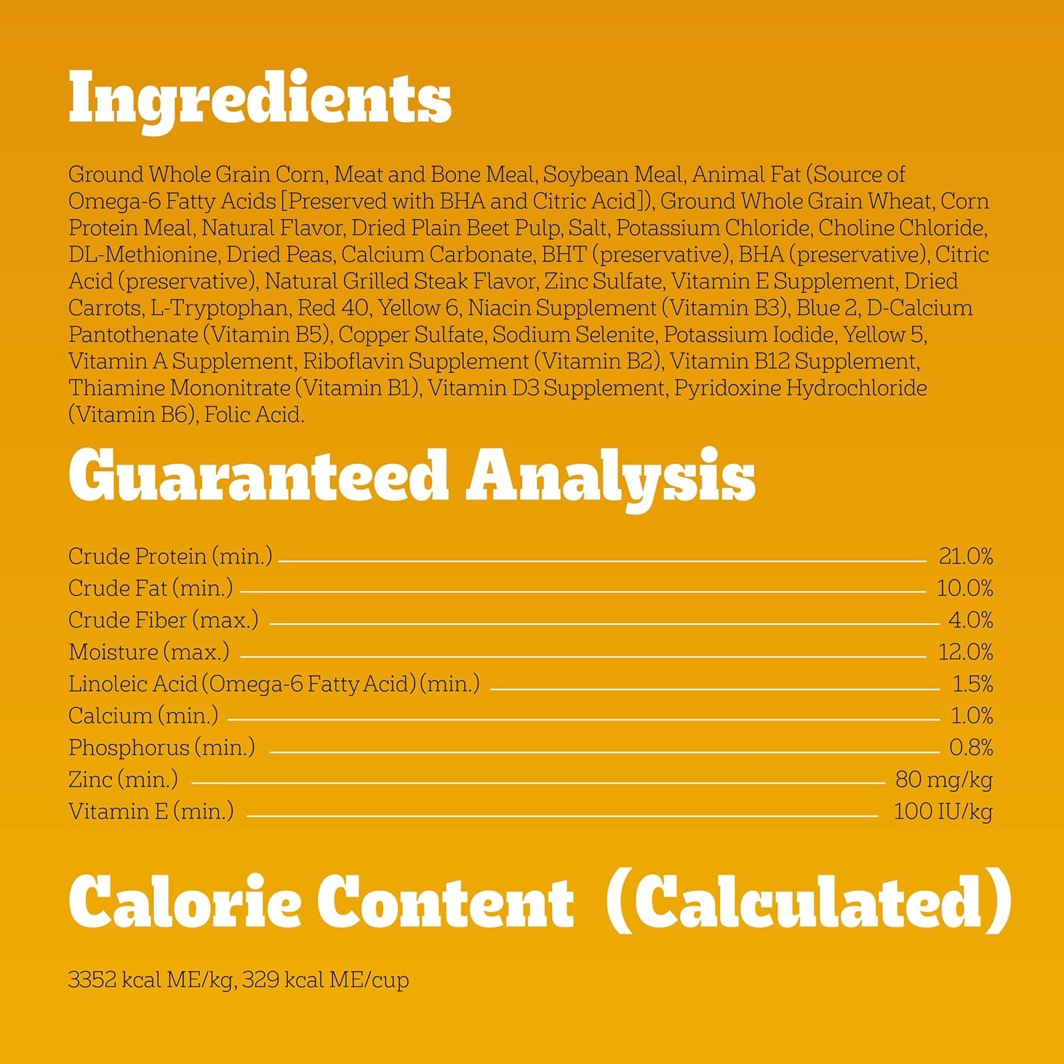 Pedigree Adult Dry Dog Food, Complete Nutrition, Grilled Steak & Vegetable Flavor, 18 lb. Bag - Image 8