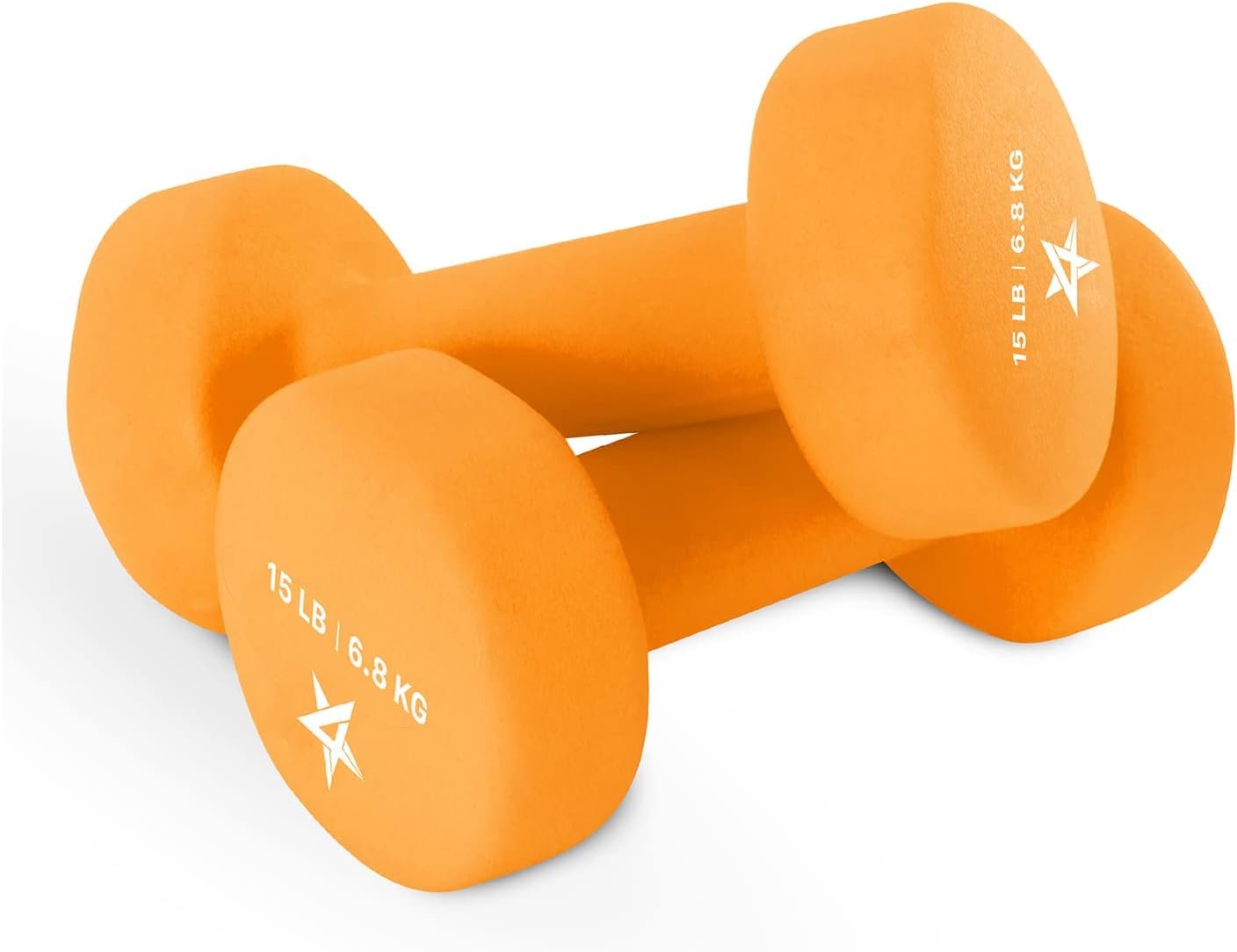 Yes4All Neoprene Coated Dumbbell Hand Weight Sets of 2 – Multiple Weight Options with 15 Colors, Anti-roll, Anti-Slip, Hexagon Shape Yes4All Neoprene Coated Dumbbell Hand Weight Sets of 2 – Multiple Weight Options with 15 Colors, Anti-roll, Anti-Slip, Hexagon Shape