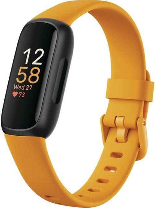 Google Fitbit Inspire 3 – Morning Glow/Black – Small and Large Bands
