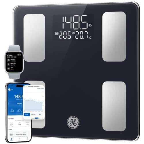 GE Smart Scale for Body Weight BMI Body Fat, Digital Bluetooth Scale 400lb